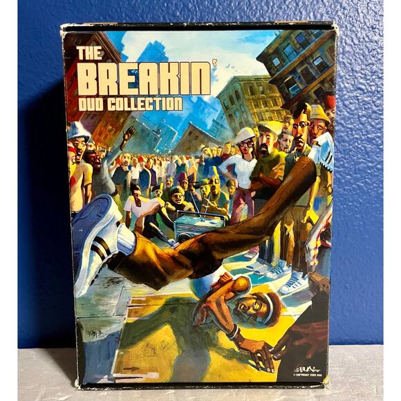 The Breakin DVD 4-Movie Set | Beat Street, Breakin’ 1 & 2 | Hip-Hop Classics - Picture 1 of 10